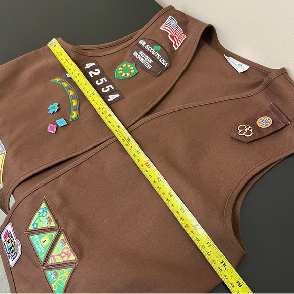Girl Scouts Of Western Washington Uniform Vest - Picture 11 of 12